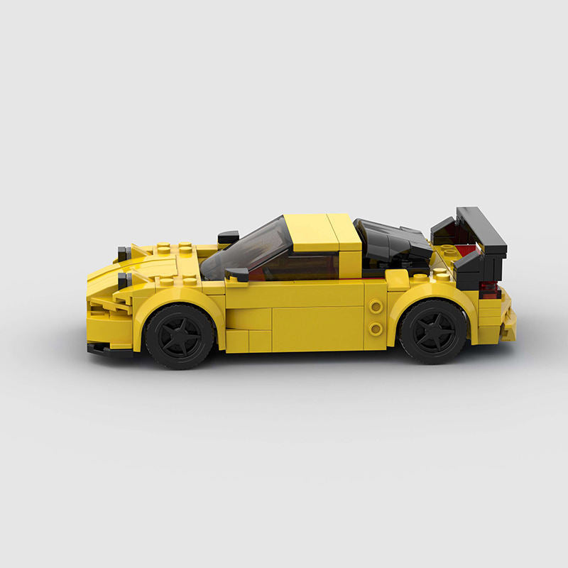 Small Particle Racing Sports Car Building Blocks DIY Educational Toys