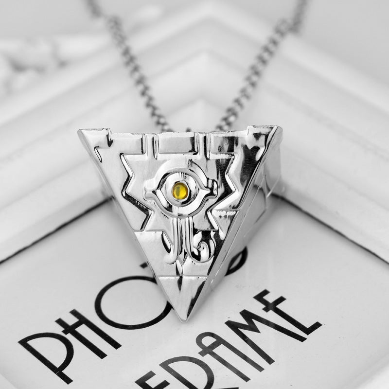 Best Seller In Europe And America Popular Game King Building Block Necklace Alloy Three-dimensional Pendant