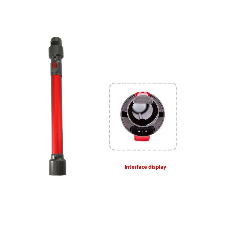 Vacuum Cleaner Extension Rod Extension Tube Metal Straight Rod Suction Head Accessories