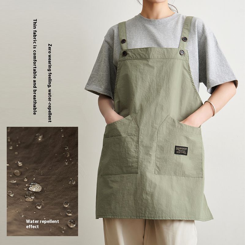 Work Clothes Men And Women Pet Cafe Simple Apron