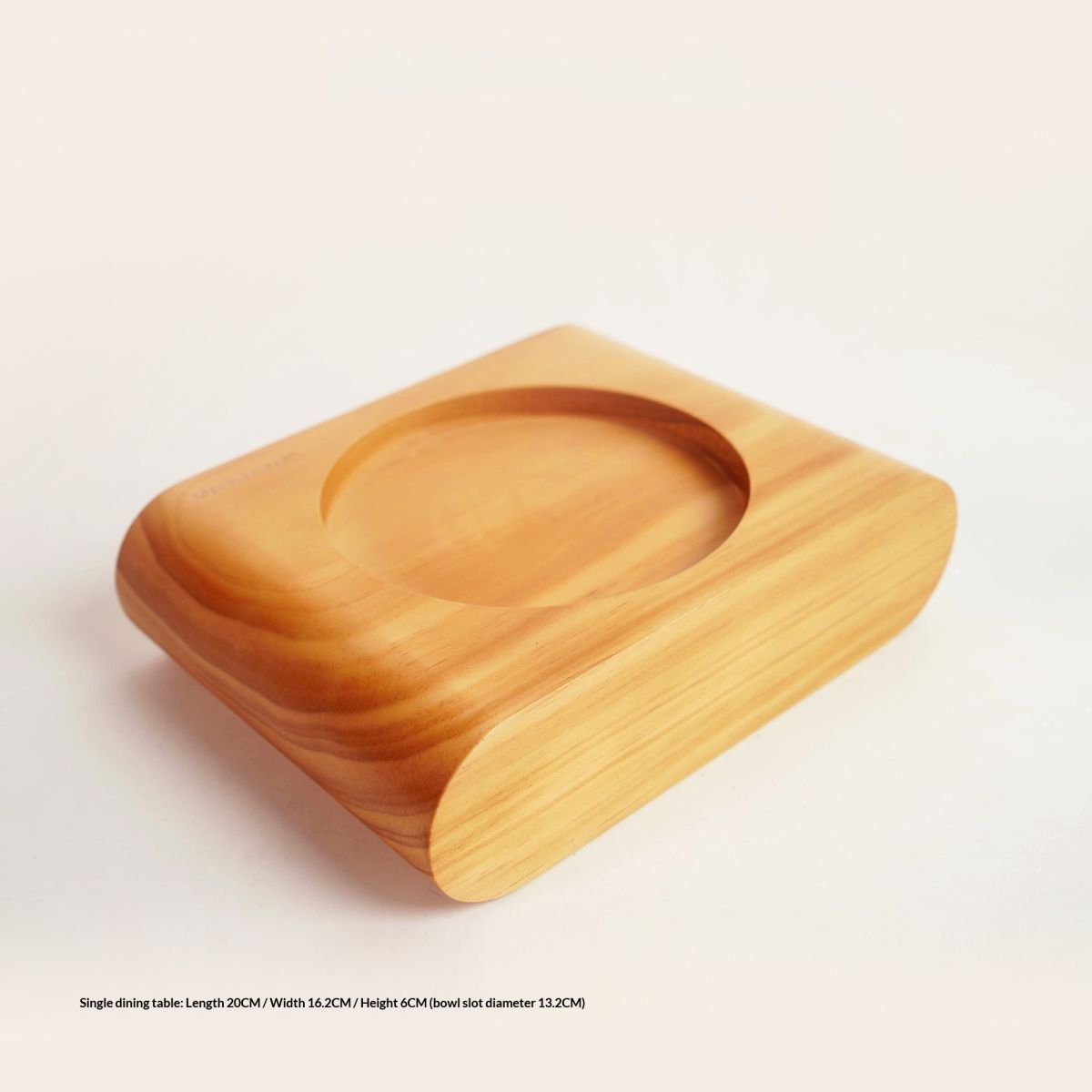 Tip-Proof Raised Pet Bowl With Neck Support