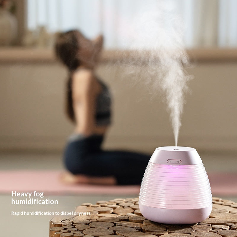 Bedroom Desk Spray Moisturizing Humidifier With Night Light