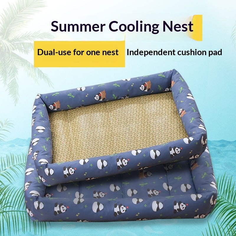 Summer Pet Ice Pad Cooling Mat All-season Dog Bed Cushion