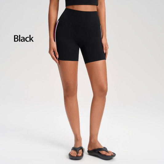 Women's Sports Shorts Summer Three-quarter Yoga Pants Outerwear Cycling Shorts High-waisted Butt-lifting Workout Shorts