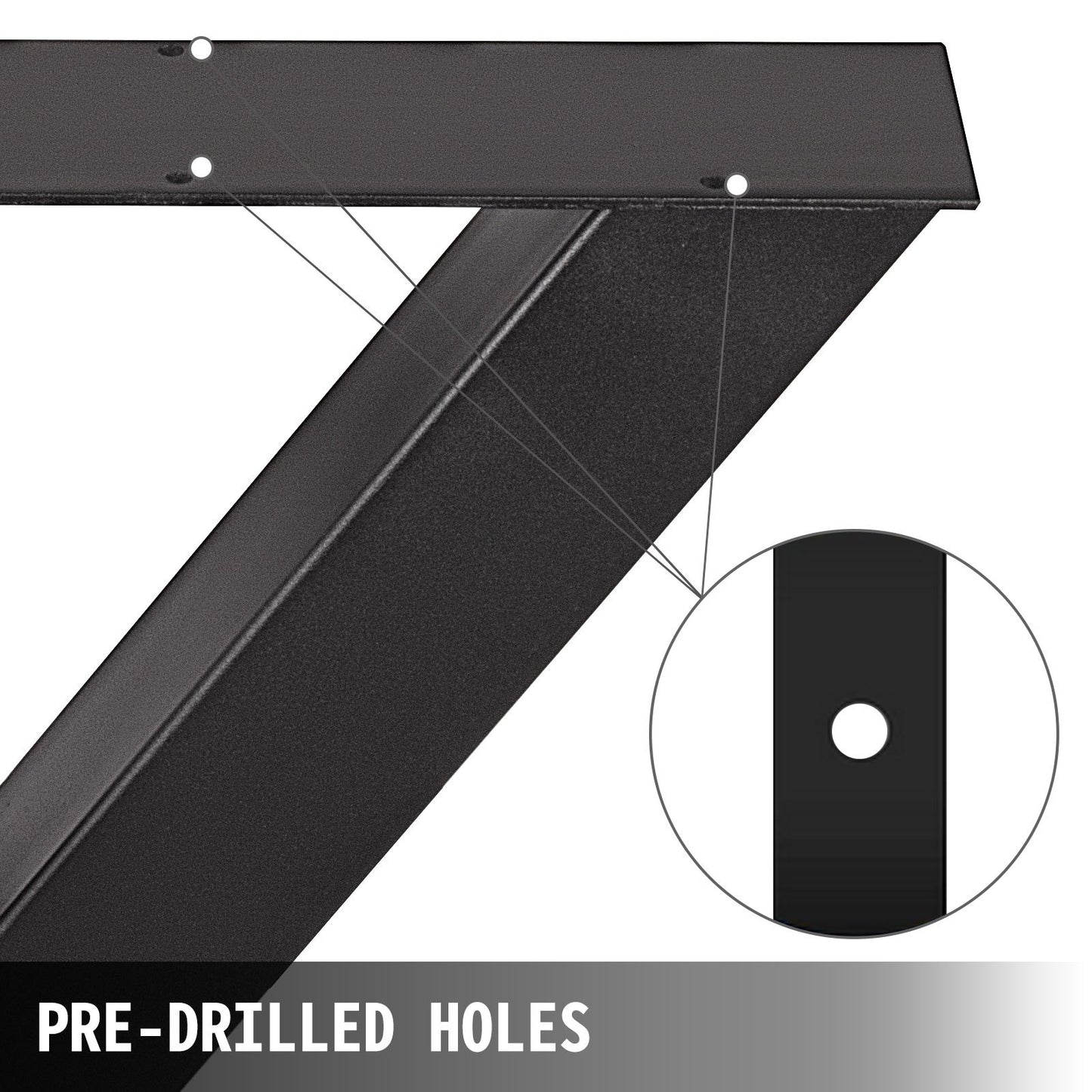Metal Table Legs 28.3 X 23.6 Inch Black Table Legs Premium Steel Table Legs With X-frame Style Steel Bench Legs Country Style Table Legs Furniture Leg Perfect For Coffee Store Home Office Bar