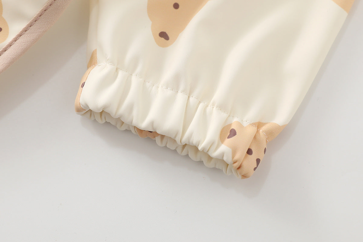 Fashion Waterproof Inside-out Bib Children's Feeding Clothes