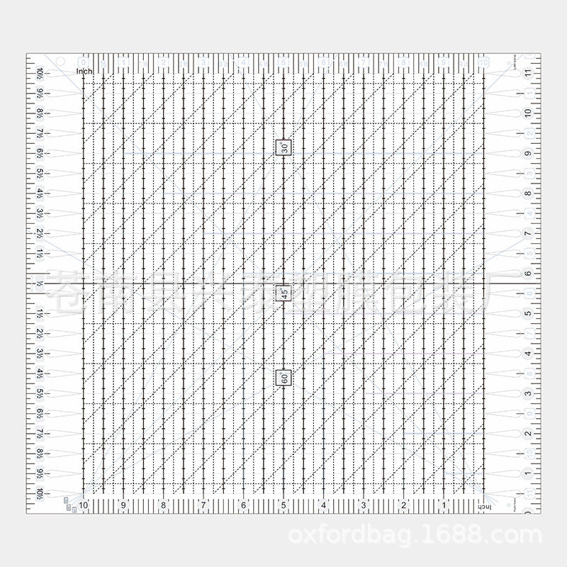 Clothing Cutting Tools DIY Sewing Measuring Template Drawing Plastic Patchwork Ruler