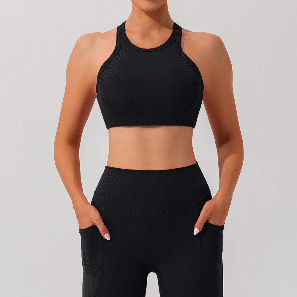 Sling Beautiful Back Thread Yoga Bra Quick-drying