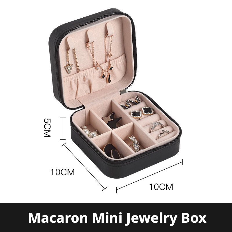 Jewelry storage box-black-1 piece