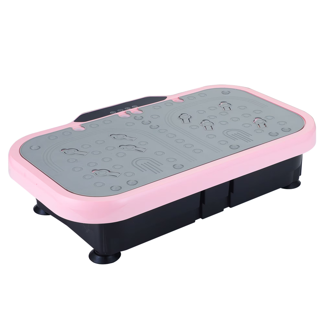 Vibration Plate Fitness Platform With Handle Whole Body Exercise Machine With 120 Speed Levels, Lymphatic Drainage, Fat Burning, And Weight Loss, Perfect For Women, Men, And Home Gym Exercise