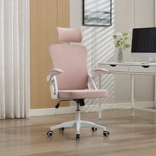 Ergonomic Mesh Office Chair With Adjustable Lumbar Support And Headrest -High-lehner Executive Desk Chair For Home-office