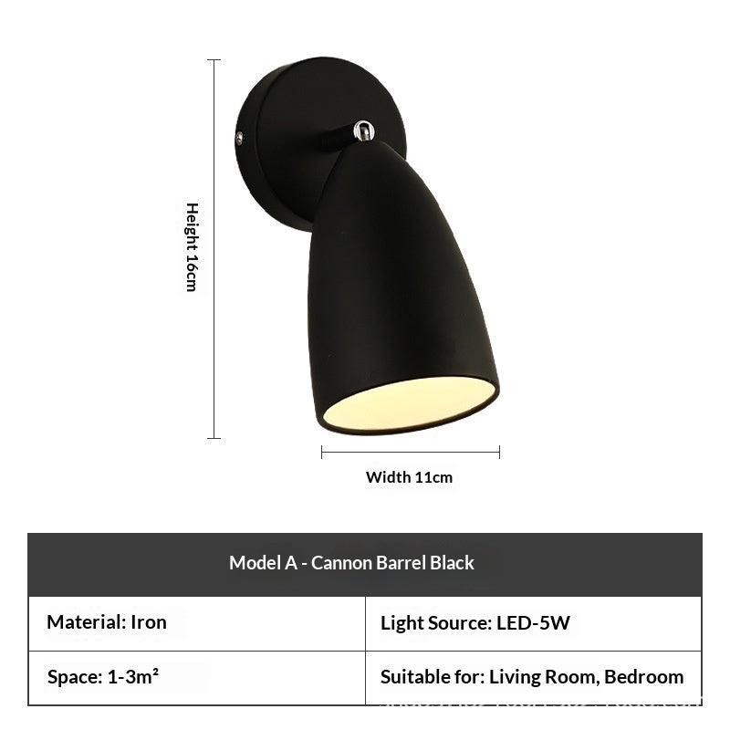Bedside Eye-care Reading Lamp With A Swivel Arm For The Bedroom Or Study