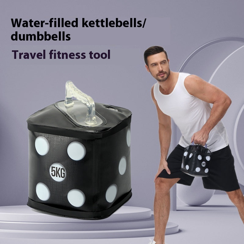 Fitness Dumbbell 7kg10kg A Pair Of Portable Water Injection Household