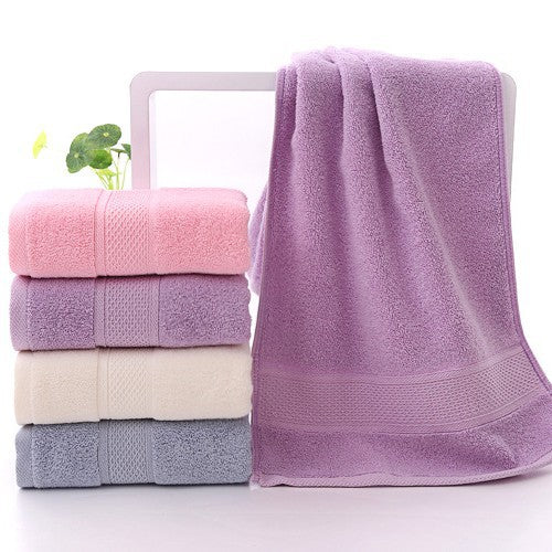 Pure Cotton 40-Single-Yarn Towel Face Cloth Set Thickened For Home Use