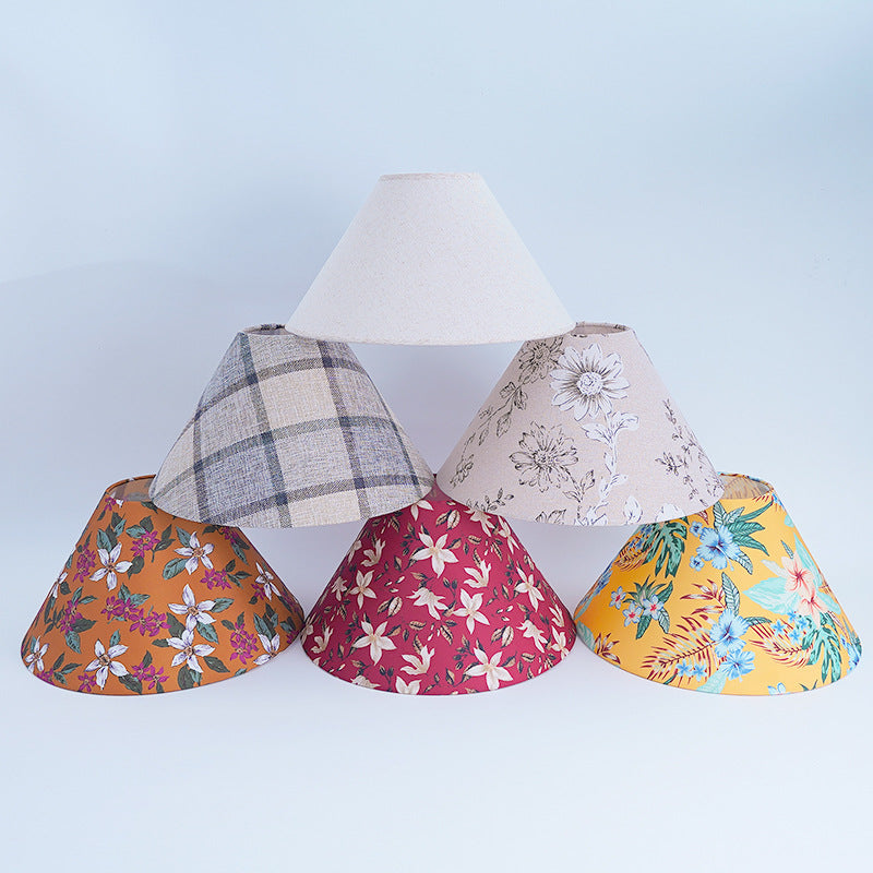 Pleated Fabric Anti-Glare Desk Lamp Shade
