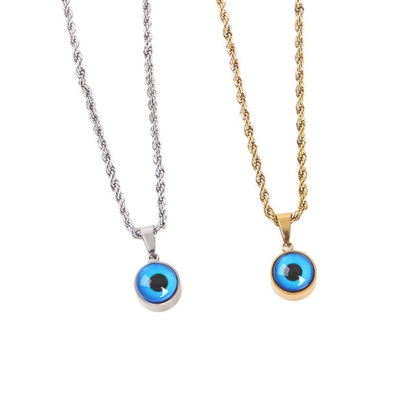 Fashionable And Luxurious Stainless Steel Rope-Style Necklace Accessories