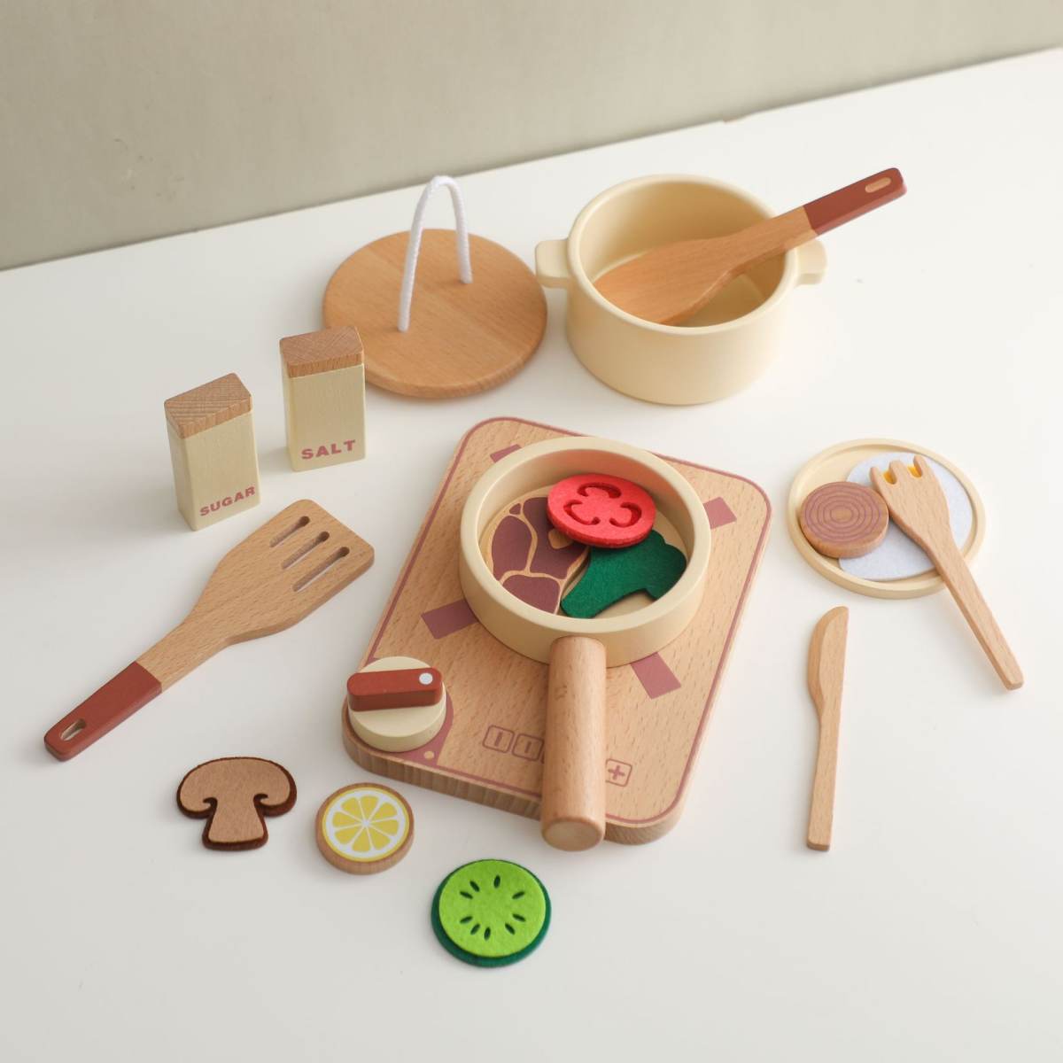Children's Wooden Play House Kitchen Educational Toys