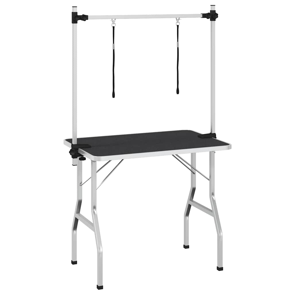 Grooming Table with 2 Loops for Dogs and Cats, Foldable