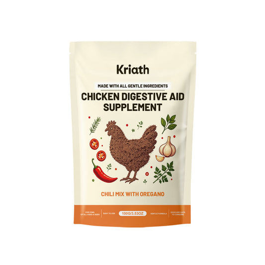 Kriath Chicken Care Supplement, A Nutritional And Healthy Pet Food Additive, Promotes Appetite And Aids Absorption.