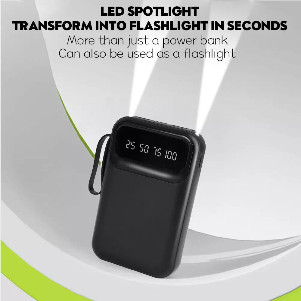 Power Bank10000mAh Fast Charger Pack USB External Battery For Mobile Phone UK