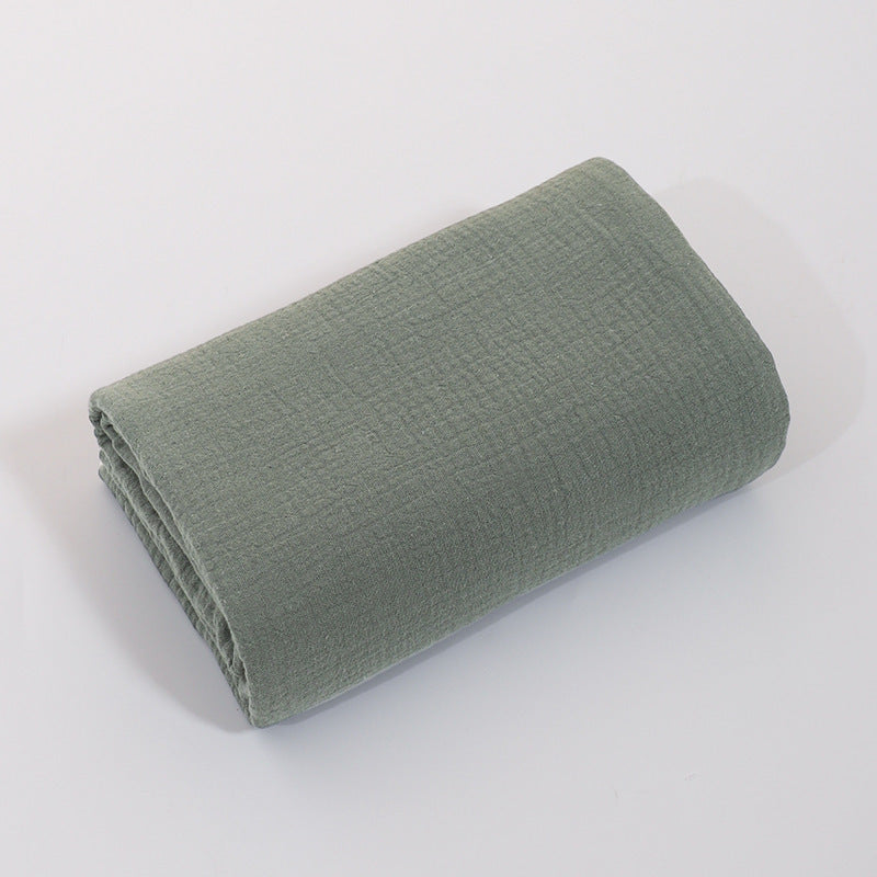 Newborn Bath Towel Solid Color Pure Cotton Gauze