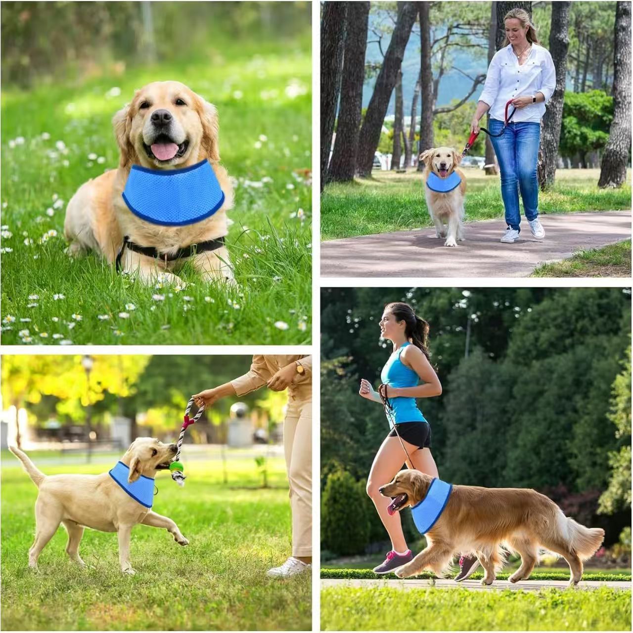 Breathable Sun Protective Cooling Pet Cooling Scarf