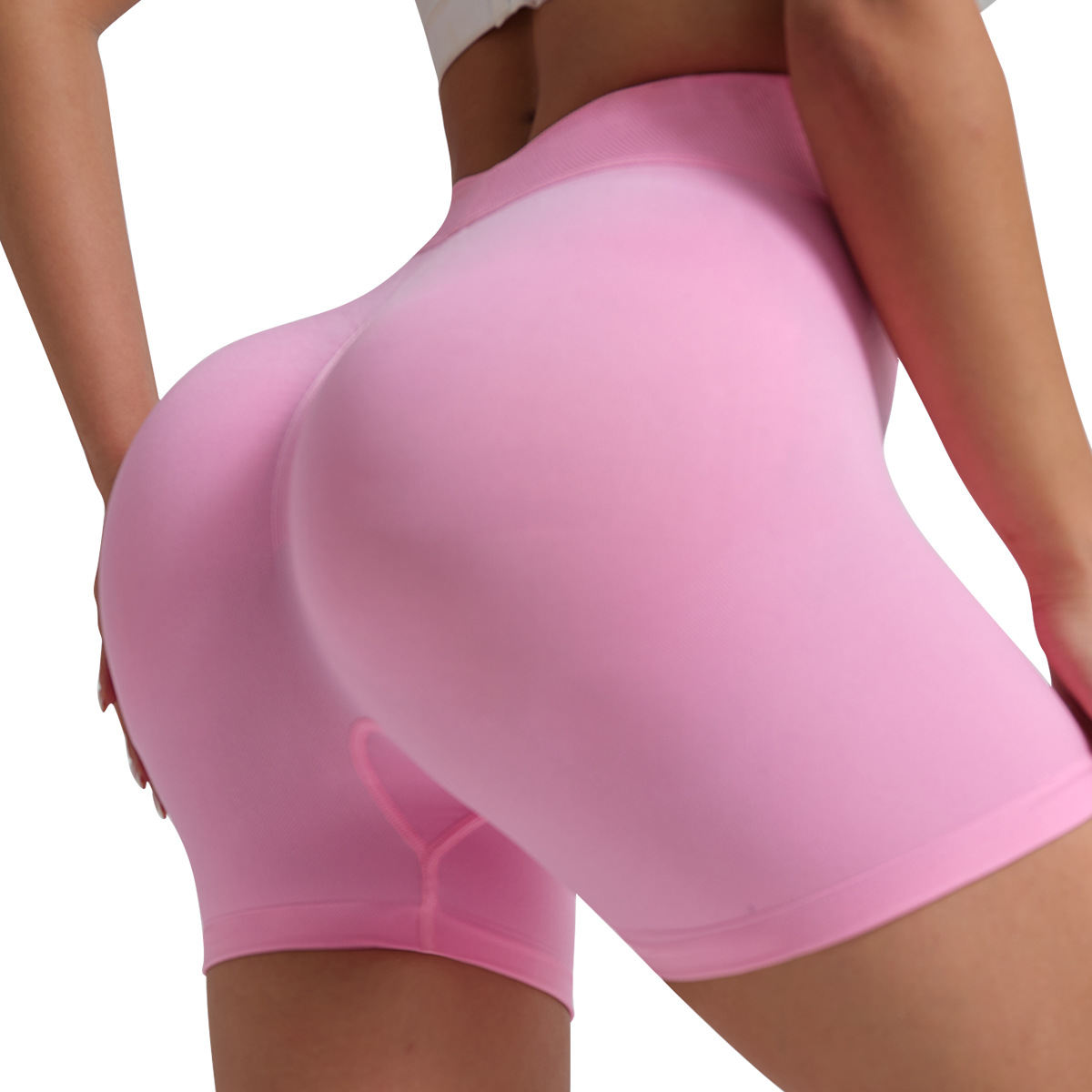 Highly Elastic Butt-Lifting Running Shorts For Fitness And Sports