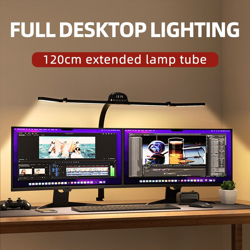 Study Clip-on Lamp Desk Lamp For Computer Screens Eye-care Table Lamp For College Students