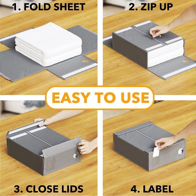 Amazon Non-Woven Bed Sheet Storage Box