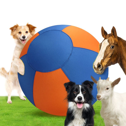 Outdoor Pet Toy Training Inflatable Self-Throwing Ball