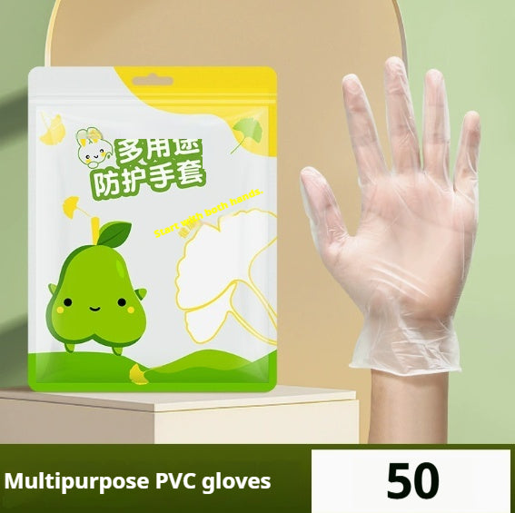 Disposable Medical PVC Gloves Waterproof For Foot Care Massage Tuina And Body Back Rubbing Services