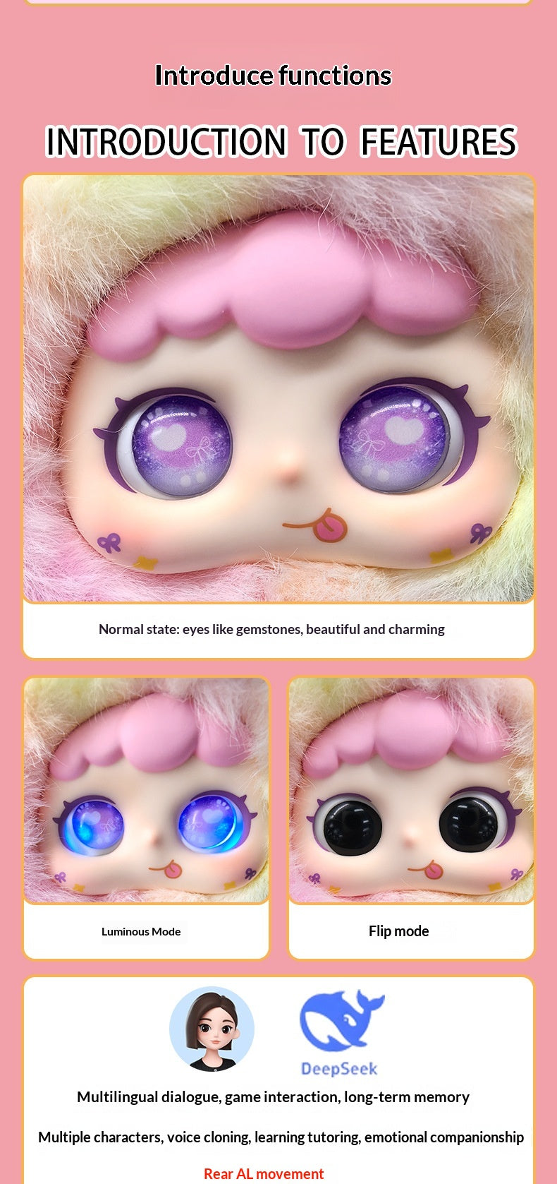Vinyl Blind Box Smart Doll Pendant