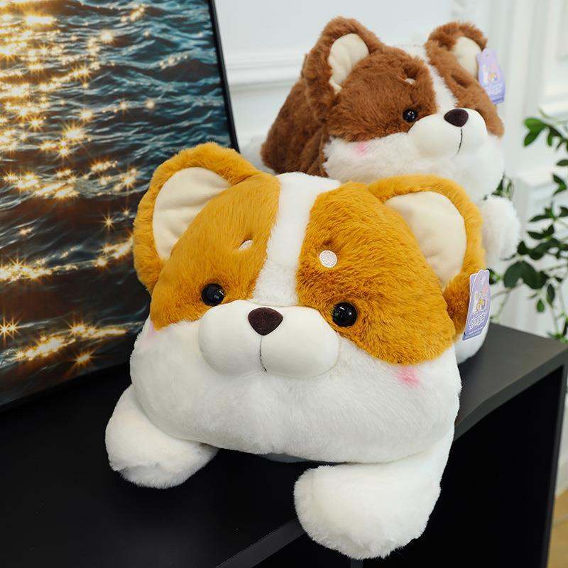 Corgi Doll Plush Toys Small Size Creative Car Cushion
