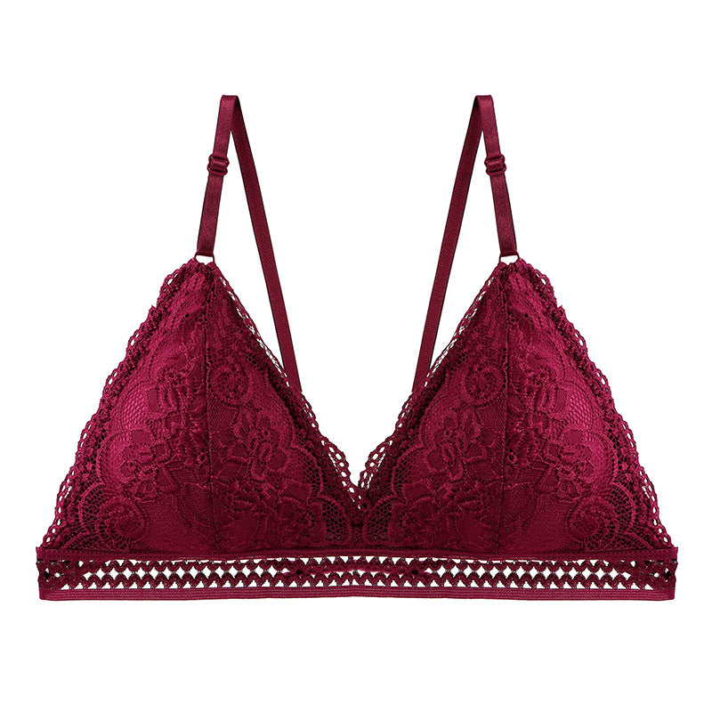 Women's Lace Chest Wrap Beauty Back And Push Up Comfortable Bra