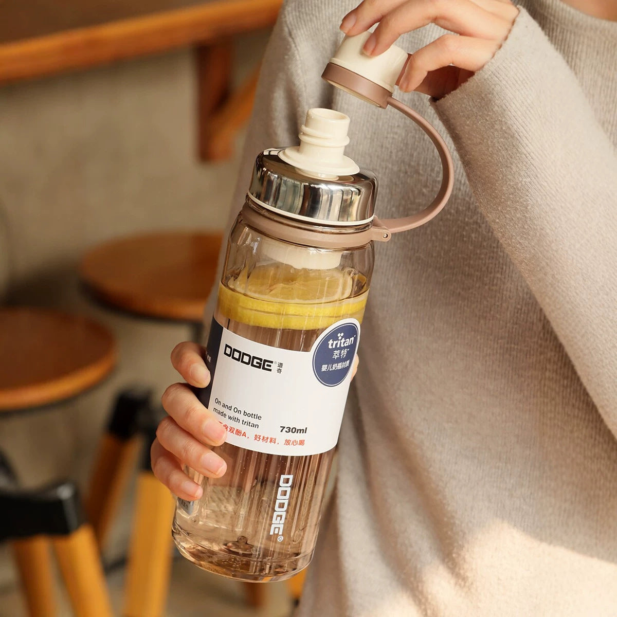 Large-Capacity Sports Water Bottle For Outdoor Fitness