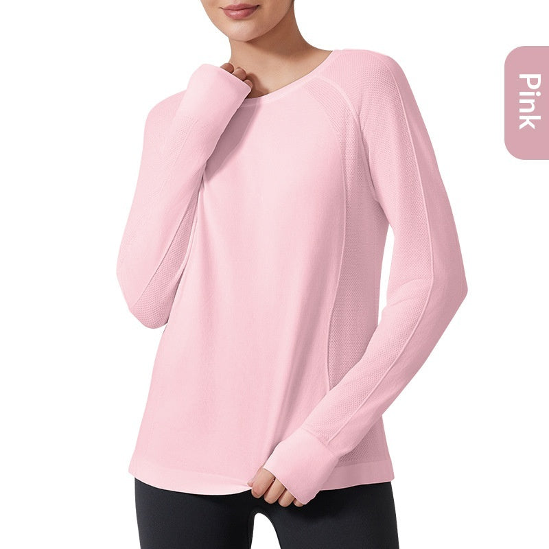 Long-sleeve T-shirt Loose-fit Sportswear For Running And Fitness