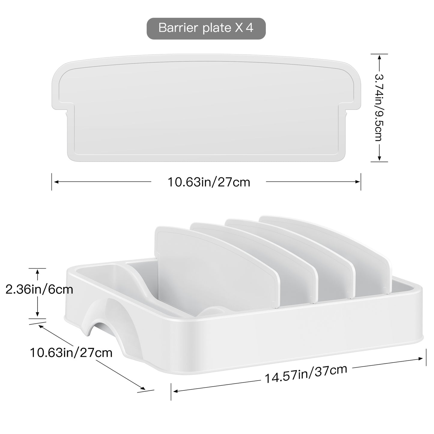 Food Container Lids Storage Organizer Box