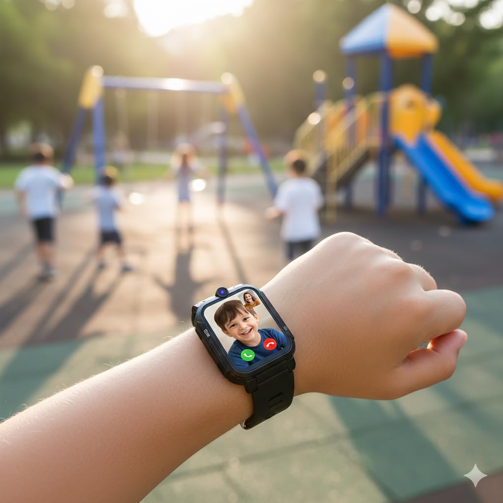 4G Kids Smart Watch With GPS Tracker Video Call Touch Screen Camera Waterproof Educational Smartwatch For Boys And Girls