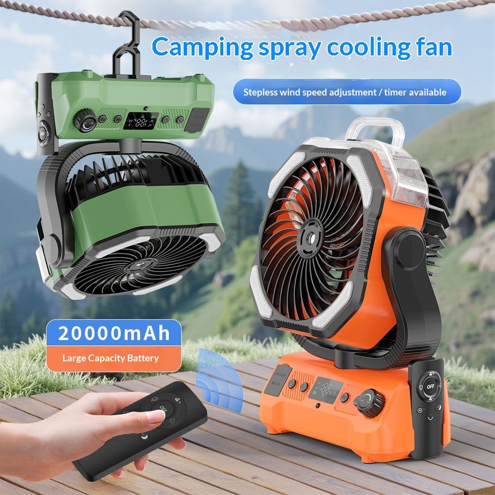 Ultra-Long-Lasting Outdoor Camping Spray Fan