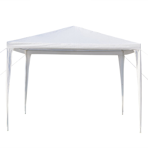3X3m 4 Sided, Two Doors Spiral Tube Cooling Shed White