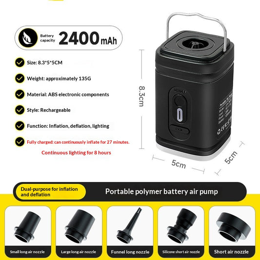 Outdoor Inflatable Cushion Camping Foot Pedal Automatic