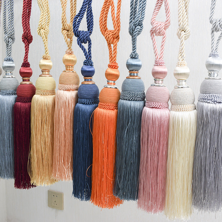 Tassel Curtain Tiebacks Small Single Tassels Hanging Balls Curtain Cords And Accessories
