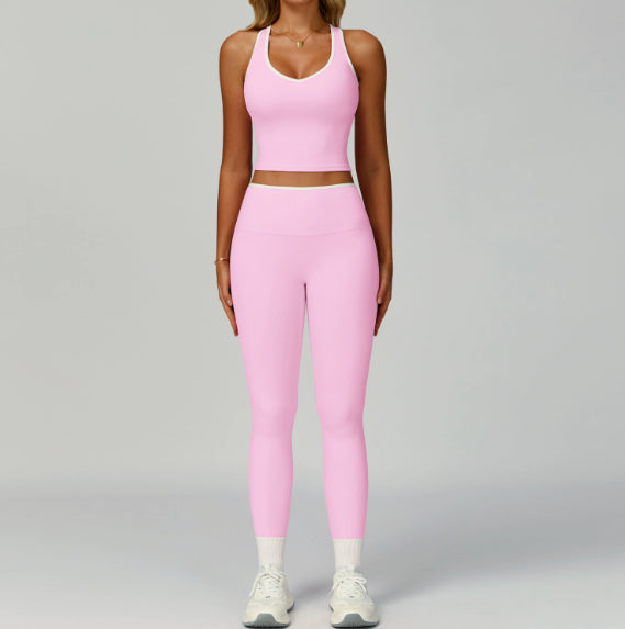 Women's Sports Suit Skinny Yoga Clothes Fitness Suit