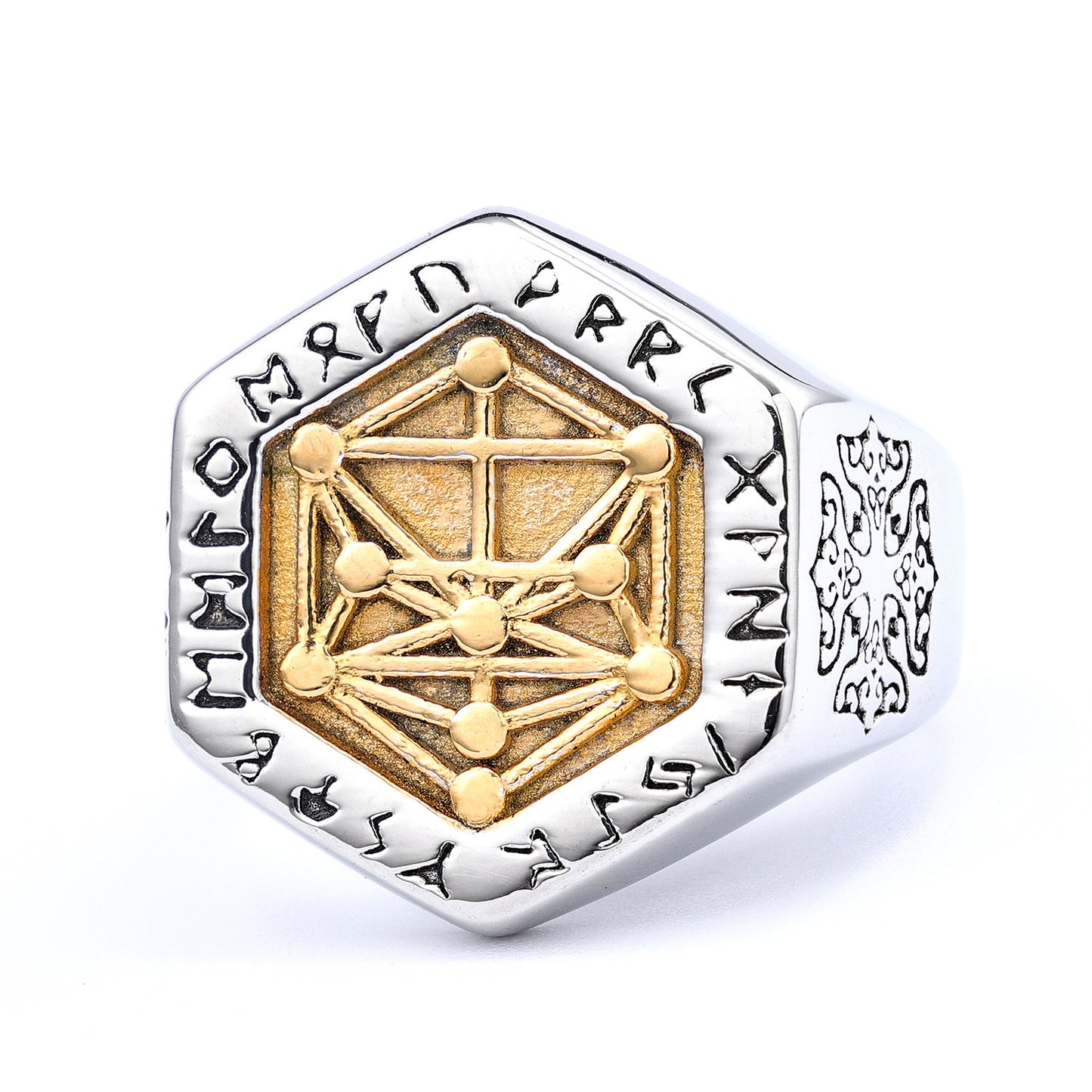 Viking Stainless Steel Mens Fashion Ring