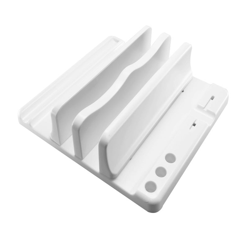 Notebook Convenience Rack Bracket Desktop Tablet Vertical Vertical Storage Riser With Cooling Function Base