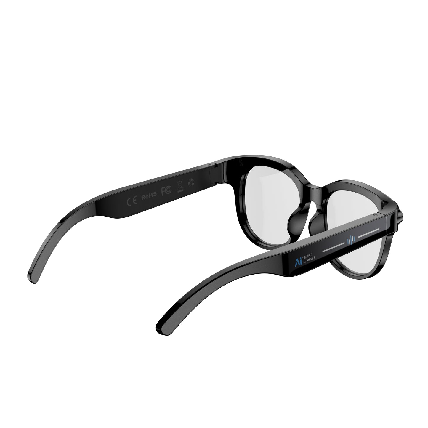 2MP AI Smart Glasses With Camera  Bluetooth Sunglasses For Music Calling Translation M89