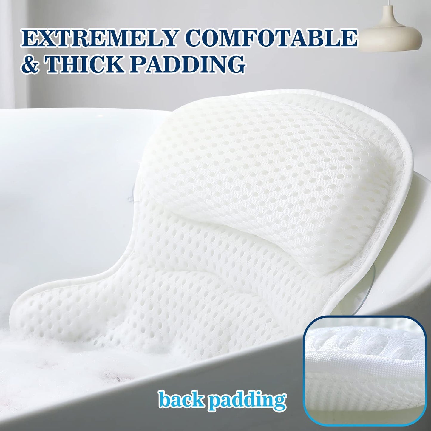 Butterfly Suction-cup Bath Basin Pillow