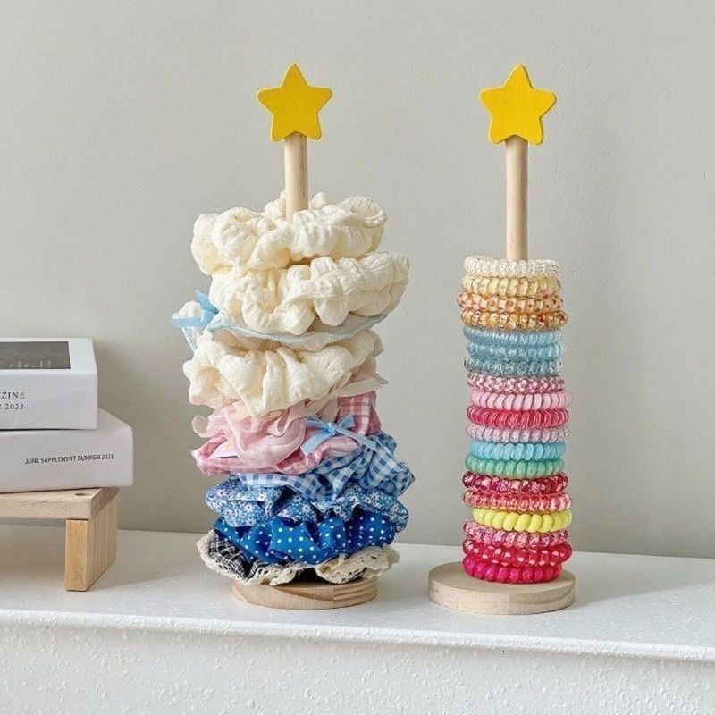 Creative Hair Tie Storage Rack Large Intestine-style Hair Tie Organizer