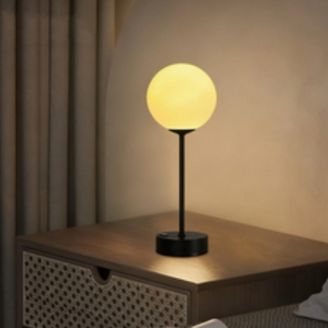 Charging Touch Control Bud Shape Table Lamp Bedside Lamp Study Office Desk Decor