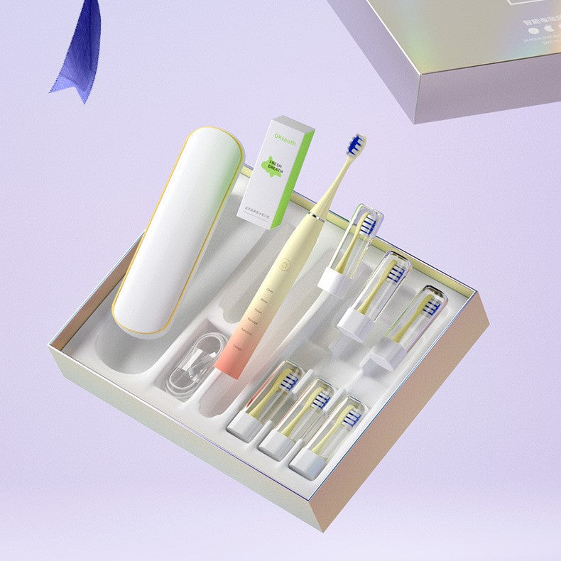 Electric Toothbrush Charging Soft Bristle Advanced Gradient Color